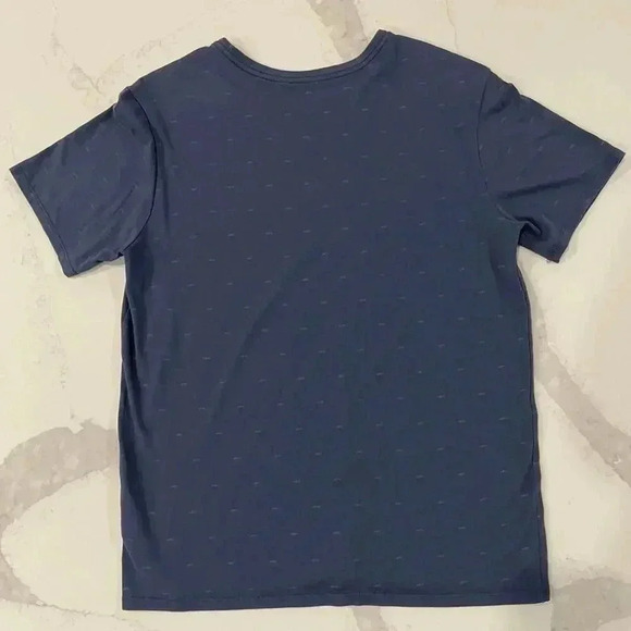 Nike Dri Fit Blue All Over Graphic Men's Large Athletic Cut T-Shirt Athleisure - Picture 5 of 7